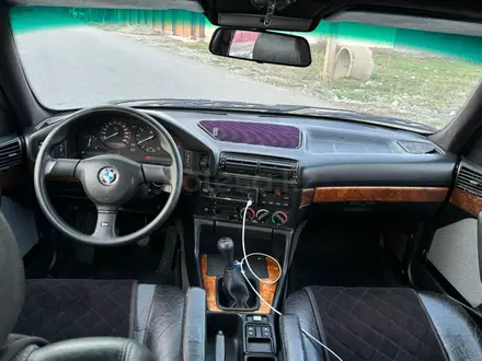 BMW 525 1993 года за 2 300 000 тг. в Талдыкорган – фото 10