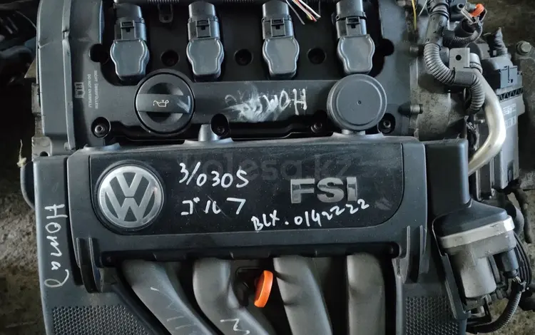 Двигатель Audi A3 2.0 литра fsi из Японии! за 350 000 тг. в Астана
