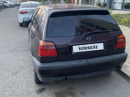 Volkswagen Golf 1994 года за 1 350 000 тг. в Астана – фото 6