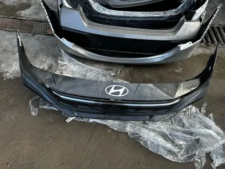 Hyundai Elantra передний бампер 2023 2024 Хундай элантра за 500 тг. в Астана
