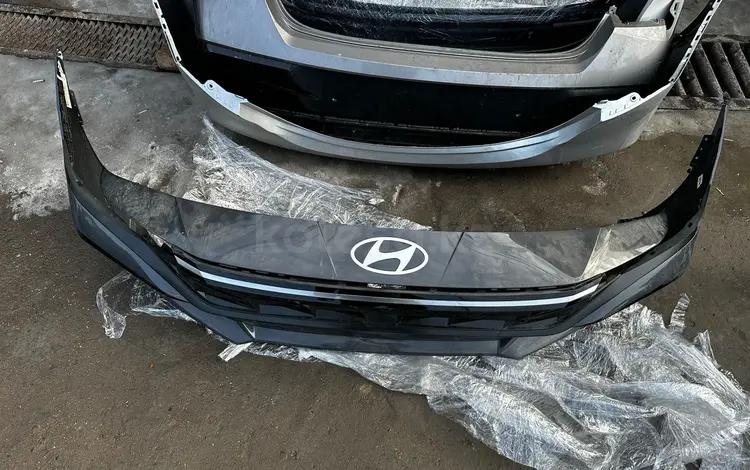 Hyundai Elantra передний бампер 2023 2024 Хундай элантраүшін500 тг. в Астана