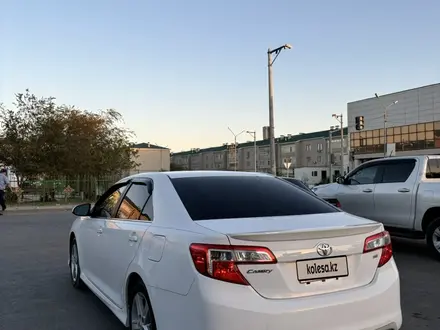 Toyota Camry 2012 года за 7 100 000 тг. в Кульсары – фото 7