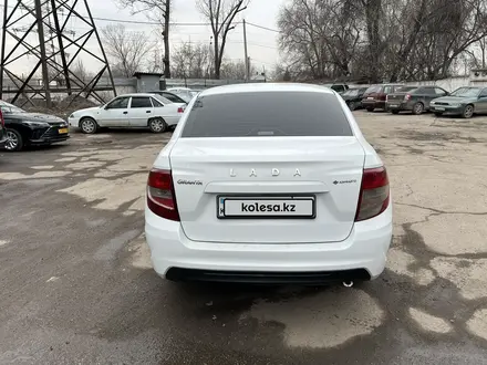 ВАЗ (Lada) Granta 2190 2018 года за 3 100 000 тг. в Алматы – фото 7