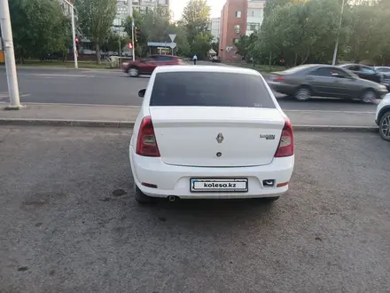 Renault Logan 2012 года за 1 000 000 тг. в Астана – фото 3