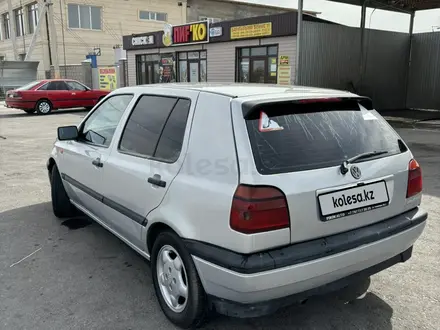 Volkswagen Golf 1992 года за 1 300 000 тг. в Тараз – фото 4