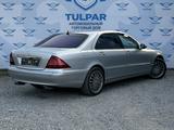 Mercedes-Benz S 500 2002 годаүшін5 400 000 тг. в Шымкент – фото 3