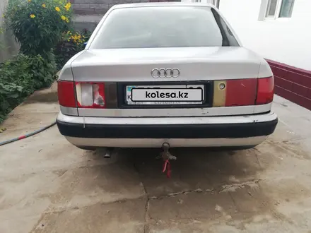 Audi 100 1991 года за 1 100 000 тг. в Шу – фото 4