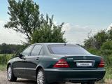 Mercedes-Benz S 600 2002 годаүшін7 200 000 тг. в Алматы – фото 4