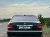 Mercedes-Benz S 600 2002 годаүшін7 200 000 тг. в Алматы – фото 5