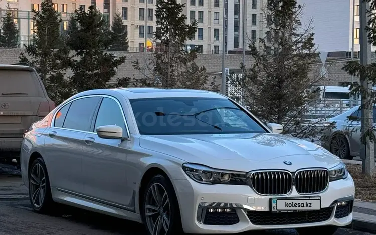 BMW 740 2017 года за 27 000 000 тг. в Астана