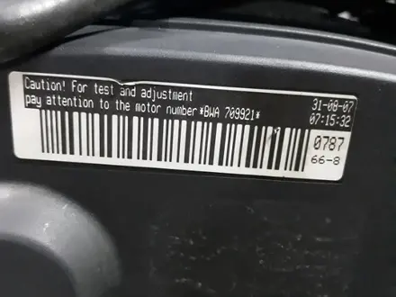 Двигатель Volkswagen BWA 2.0 TFSI из Японии за 850 000 тг. в Уральск – фото 5