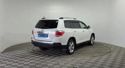 Toyota Highlander 2011 года за 10 450 000 тг. в Алматы – фото 5