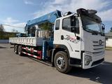 FAW  Манипулятор JK6 6*4 С КМУ HBQZ 10т 2026 годаүшін43 600 000 тг. в Алматы – фото 3
