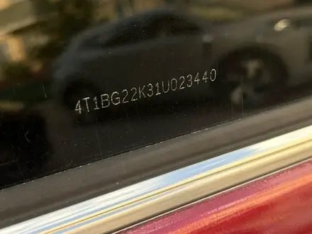 Toyota Camry 2001 года за 2 700 000 тг. в Тараз – фото 12