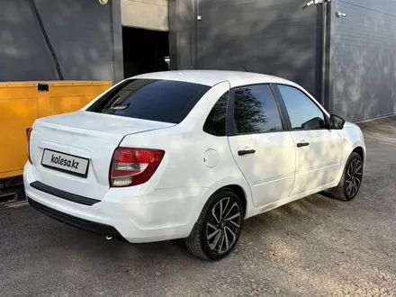 ВАЗ (Lada) Granta 2190 2019 года за 3 600 000 тг. в Костанай – фото 6