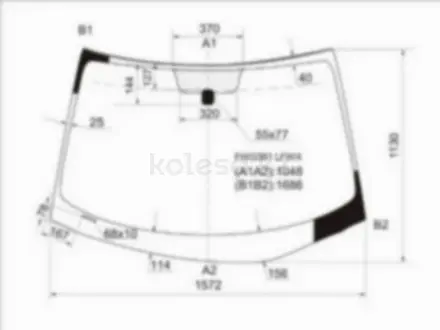 Стекло лобовое за 32 400 тг. в Алматы