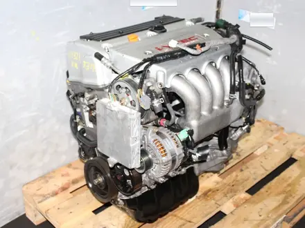 Двигатель Honda CR-V K24 2.4л Хонда СРВ Мотор за 349 990 тг. в Алматы – фото 3