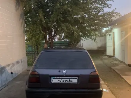 Volkswagen Golf 1993 года за 1 100 000 тг. в Жетысай – фото 5