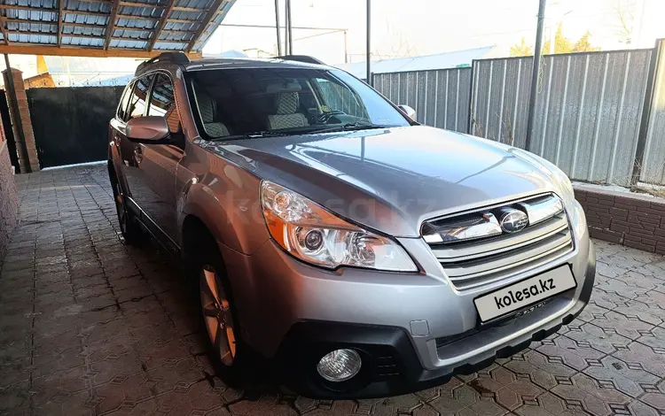 Subaru Outback 2014 годаүшін9 200 000 тг. в Алматы