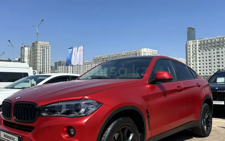 BMW X6 2016 годаүшін19 000 000 тг. в Астана