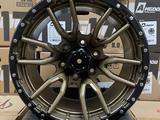 6098 R17 9J 6x139, 7 ET10 110, 5 Satin bronze + satin black lip за 360 000 тг. в Алматы