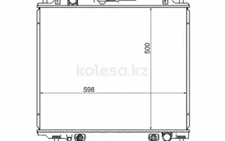 Радиатор двигателя за 29 450 тг. в Шымкент