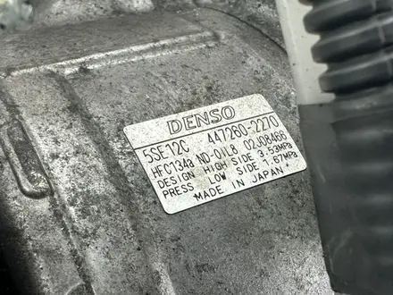 Привозной компрессор кондиционера 1ZZ-FE VVT-i V1.8 из Японии!үшін40 000 тг. в Астана – фото 7