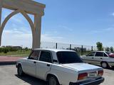 ВАЗ (Lada) 2107 2011 года за 1 300 000 тг. в Туркестан – фото 2