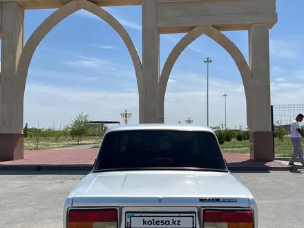 ВАЗ (Lada) 2107 2011 года за 1 300 000 тг. в Туркестан – фото 10