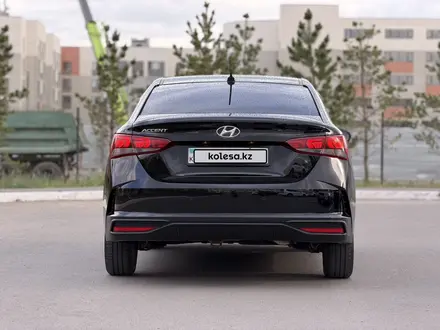 Hyundai Accent 2021 года за 7 150 000 тг. в Астана – фото 5