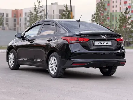 Hyundai Accent 2021 года за 7 150 000 тг. в Астана – фото 4