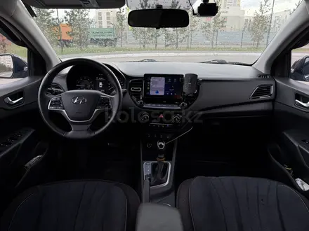 Hyundai Accent 2021 года за 7 150 000 тг. в Астана – фото 9