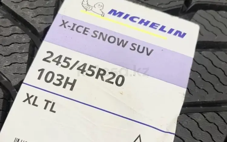 Michelin X-Ice Snow SUV 245/45 R20 103Hүшін250 000 тг. в Астана