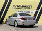BMW 535 2012 годаүшін9 950 000 тг. в Тараз – фото 5