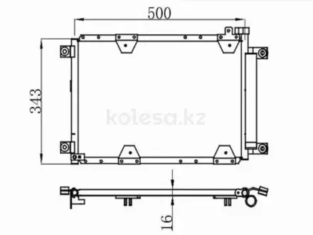 Радиатор кондиционера за 25 650 тг. в Алматы
