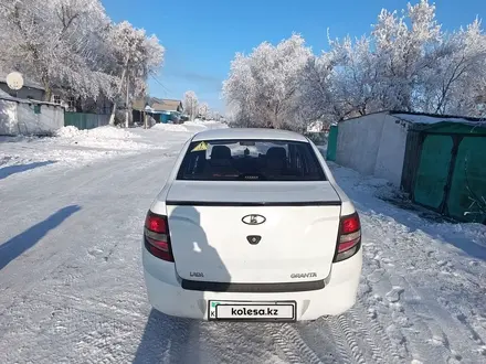 ВАЗ (Lada) Granta 2190 2013 года за 2 530 000 тг. в Атбасар – фото 6