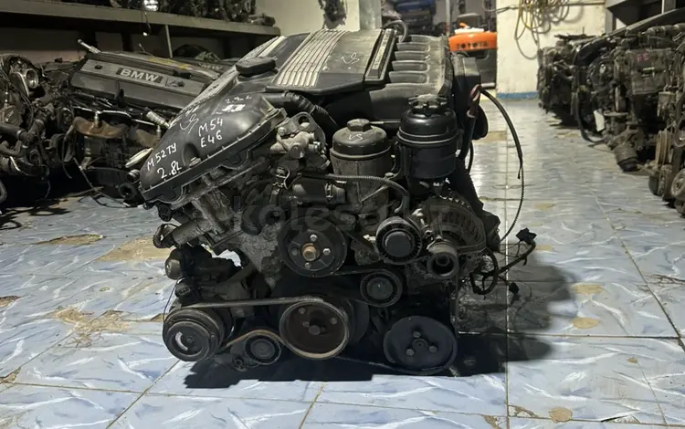 Двигатель bmw m54 b28 2.8l m52tu m52 tu 2.8l за 600 000 тг. в Караганда