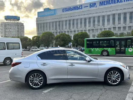 Infiniti Q50 2019 года за 13 500 000 тг. в Алматы – фото 4