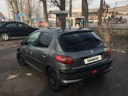 Peugeot 206 2005 годаүшін1 300 000 тг. в Алматы – фото 5