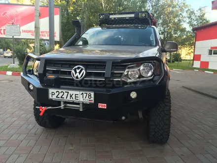 Бампер РИФ передний VW Amarok за 498 000 тг. в Алматы – фото 4