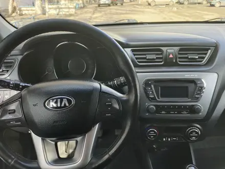 Kia Rio 2014 года за 6 200 000 тг. в Актобе – фото 10