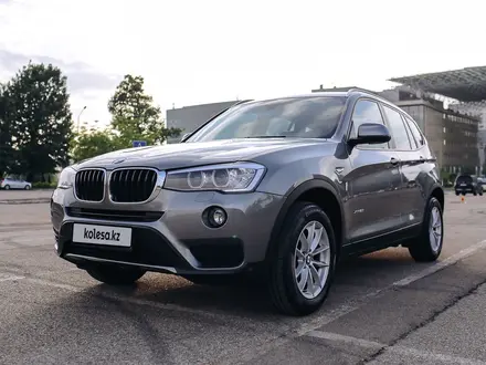 BMW X3 2014 года за 13 500 000 тг. в Алматы