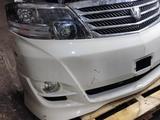 МОРДА НОУСКАТ БАМПЕР ФАРЫ В СБОРЕ TOYOTA ALPHARD H10 2.4үшін250 000 тг. в Павлодар – фото 3