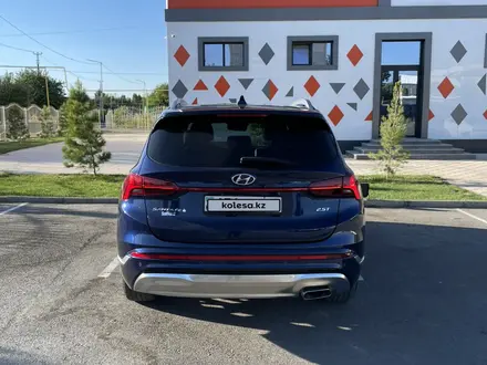 Hyundai Santa Fe 2022 года за 17 500 000 тг. в Шымкент – фото 9