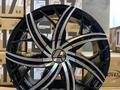 R20 8, 5J ET35 5x120 74.1 Gloss Black& Machined за 440 000 тг. в Алматы
