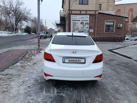 Hyundai Accent 2015 года за 6 000 000 тг. в Шымкент – фото 5