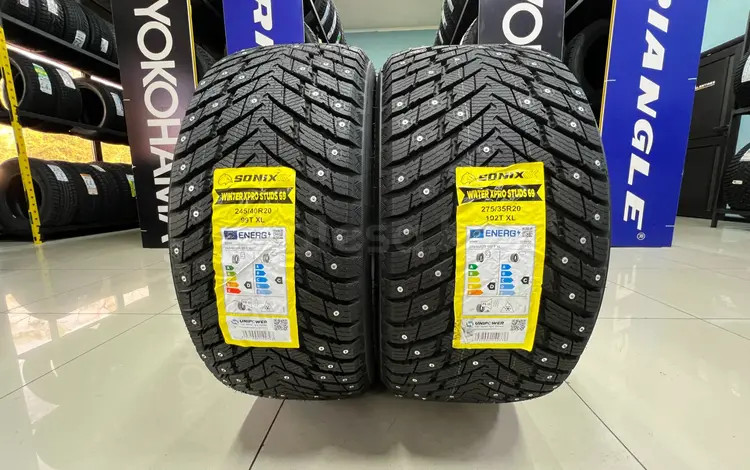 245/40R20 — 275/35R20 Sonix 2024 WinterXPro Studs 69үшін80 000 тг. в Алматы