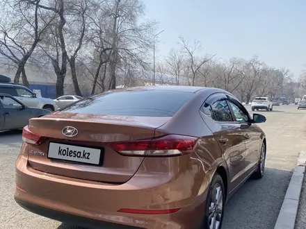 Hyundai Elantra 2018 года за 8 450 000 тг. в Алматы – фото 6