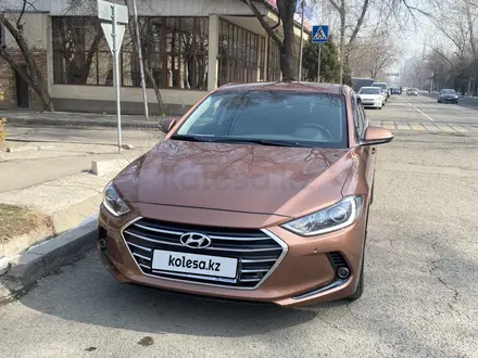 Hyundai Elantra 2018 года за 8 450 000 тг. в Алматы – фото 7