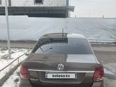 Volkswagen Polo 2015 года за 5 600 000 тг. в Алматы – фото 11